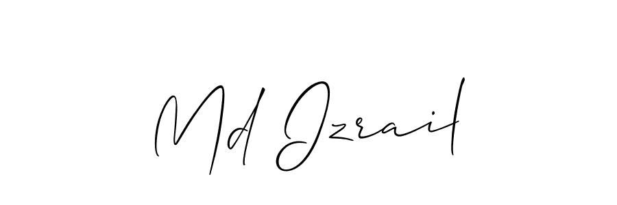 Once you've used our free online signature maker to create your best signature Allison_Script style, it's time to enjoy all of the benefits that Md Izrail name signing documents. Md Izrail signature style 2 images and pictures png