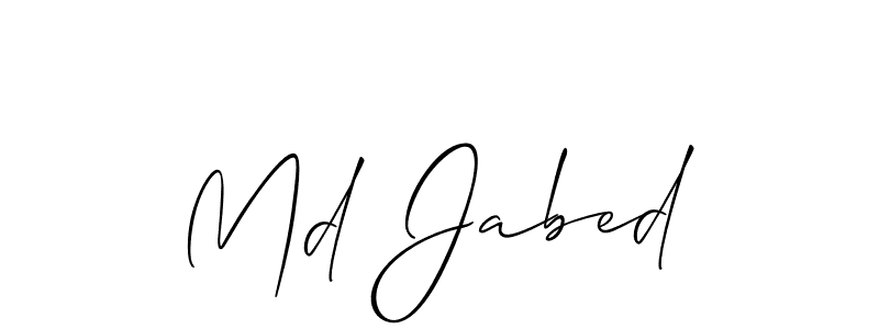 You can use this online signature creator to create a handwritten signature for the name Md Jabed. This is the best online autograph maker. Md Jabed signature style 2 images and pictures png
