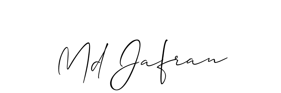 Make a beautiful signature design for name Md Jafran. Use this online signature maker to create a handwritten signature for free. Md Jafran signature style 2 images and pictures png