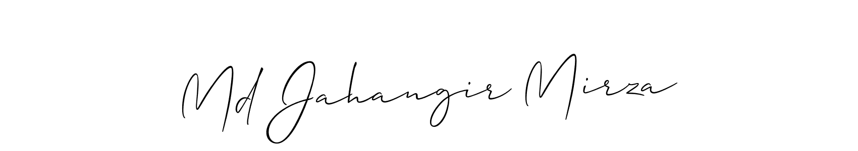 Best and Professional Signature Style for Md Jahangir Mirza. Allison_Script Best Signature Style Collection. Md Jahangir Mirza signature style 2 images and pictures png