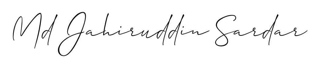 Express your personality with a custom Md Jahiruddin Sardar signature crafted with Allison_Script typography. Free transparent PNG download available. Md Jahiruddin Sardar signature style 2 images and pictures png