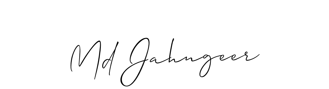 Similarly Allison_Script is the best handwritten signature design. Signature creator online .You can use it as an online autograph creator for name Md Jahngeer. Md Jahngeer signature style 2 images and pictures png