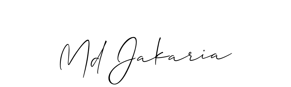 Best and Professional Signature Style for Md Jakaria. Allison_Script Best Signature Style Collection. Md Jakaria signature style 2 images and pictures png