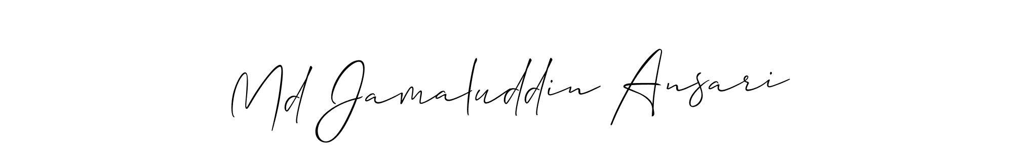 Here are the top 10 professional signature styles for the name Md Jamaluddin Ansari. These are the best autograph styles you can use for your name. Md Jamaluddin Ansari signature style 2 images and pictures png