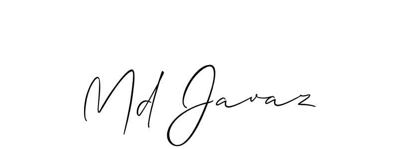 Once you've used our free online signature maker to create your best signature Allison_Script style, it's time to enjoy all of the benefits that Md Javaz name signing documents. Md Javaz signature style 2 images and pictures png