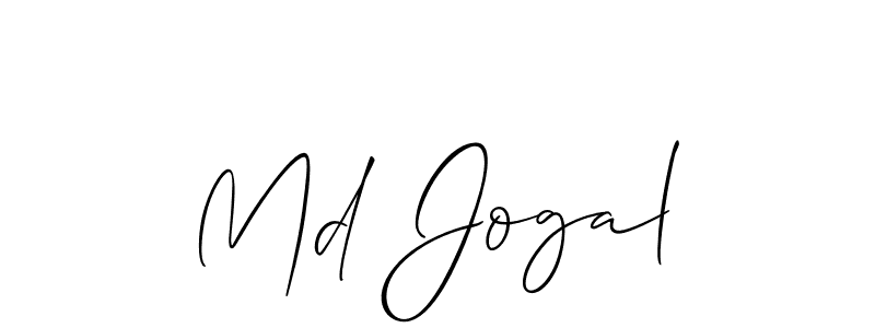 Make a beautiful signature design for name Md Jogal. Use this online signature maker to create a handwritten signature for free. Md Jogal signature style 2 images and pictures png