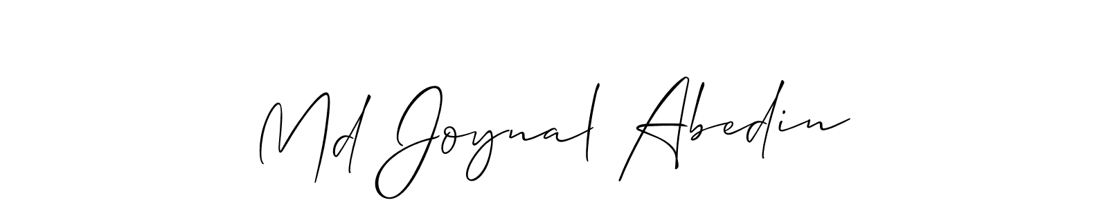 Best and Professional Signature Style for Md Joynal Abedin. Allison_Script Best Signature Style Collection. Md Joynal Abedin signature style 2 images and pictures png