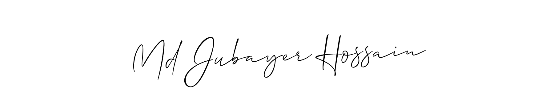Make a beautiful signature design for name Md Jubayer Hossain. Use this online signature maker to create a handwritten signature for free. Md Jubayer Hossain signature style 2 images and pictures png