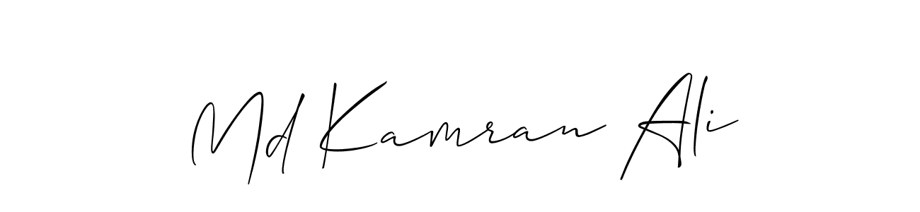 See photos of Md Kamran Ali official signature by Spectra . Check more albums & portfolios. Read reviews & check more about Allison_Script font. Md Kamran Ali signature style 2 images and pictures png