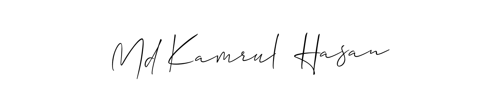 Once you've used our free online signature maker to create your best signature Allison_Script style, it's time to enjoy all of the benefits that Md Kamrul  Hasan name signing documents. Md Kamrul  Hasan signature style 2 images and pictures png