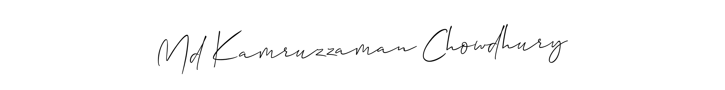 Also You can easily find your signature by using the search form. We will create Md Kamruzzaman Chowdhury name handwritten signature images for you free of cost using Allison_Script sign style. Md Kamruzzaman Chowdhury signature style 2 images and pictures png