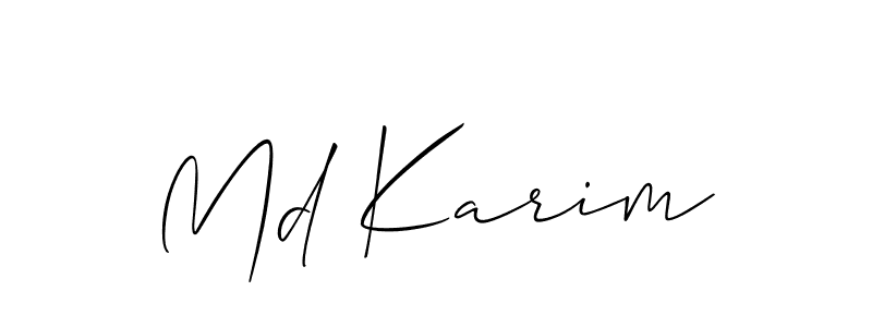 You can use this online signature creator to create a handwritten signature for the name Md Karim. This is the best online autograph maker. Md Karim signature style 2 images and pictures png