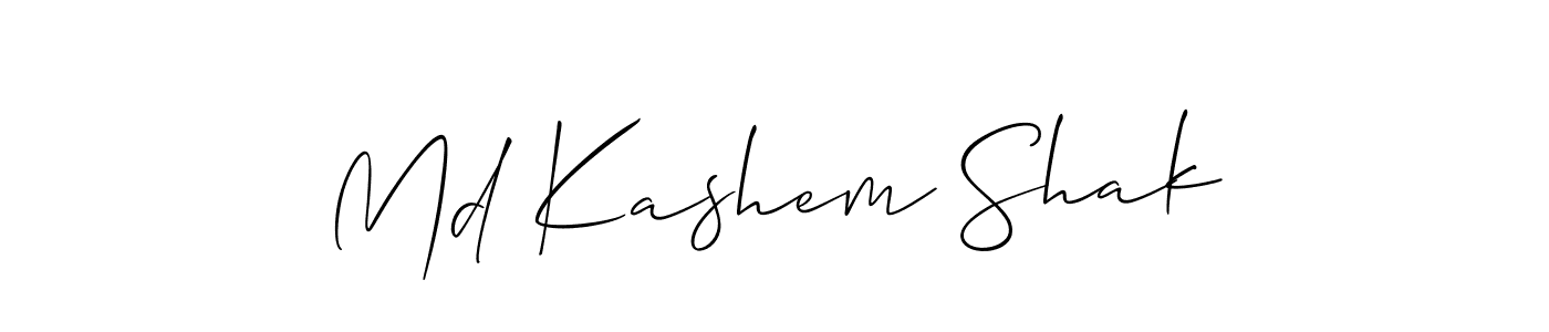 Make a beautiful signature design for name Md Kashem Shak. Use this online signature maker to create a handwritten signature for free. Md Kashem Shak signature style 2 images and pictures png