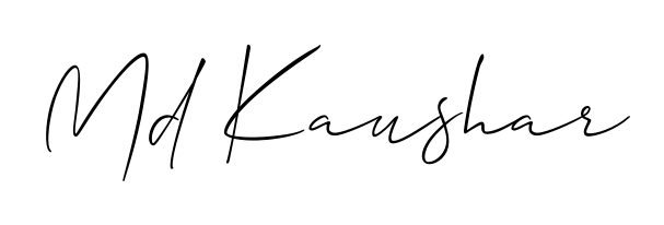 A dynamic signature style for Md Kaushar using Allison_Script script. Designed to look authentic, handwritten, and professional. Md Kaushar signature style 2 images and pictures png