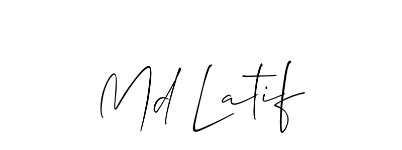 Check out images of Autograph of Md Latif name. Actor Md Latif Signature Style. Allison_Script is a professional sign style online. Md Latif signature style 2 images and pictures png