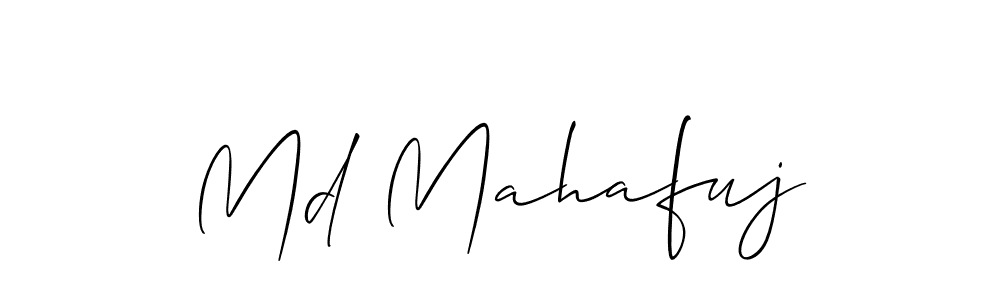 Design your own signature with our free online signature maker. With this signature software, you can create a handwritten (Allison_Script) signature for name Md Mahafuj. Md Mahafuj signature style 2 images and pictures png