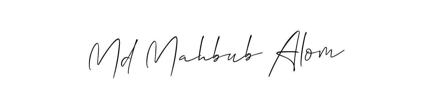 Check out images of Autograph of Md Mahbub Alom name. Actor Md Mahbub Alom Signature Style. Allison_Script is a professional sign style online. Md Mahbub Alom signature style 2 images and pictures png