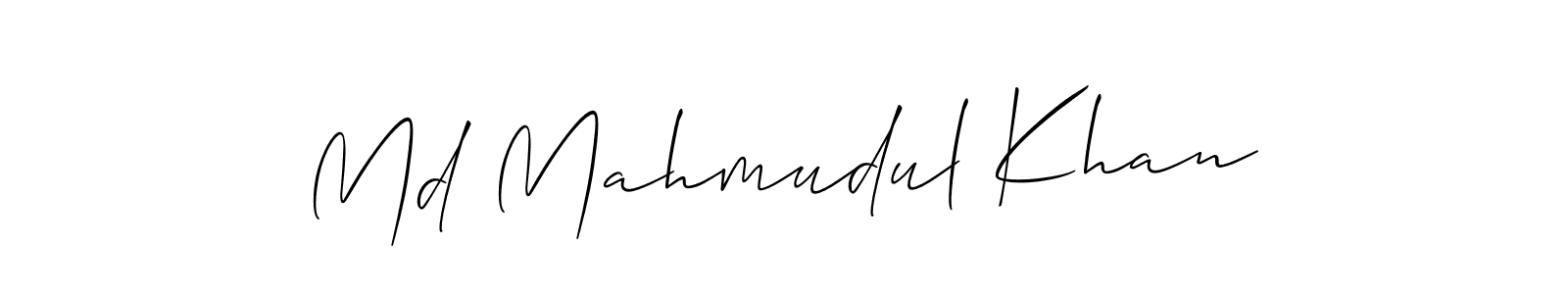 Best and Professional Signature Style for Md Mahmudul Khan. Allison_Script Best Signature Style Collection. Md Mahmudul Khan signature style 2 images and pictures png