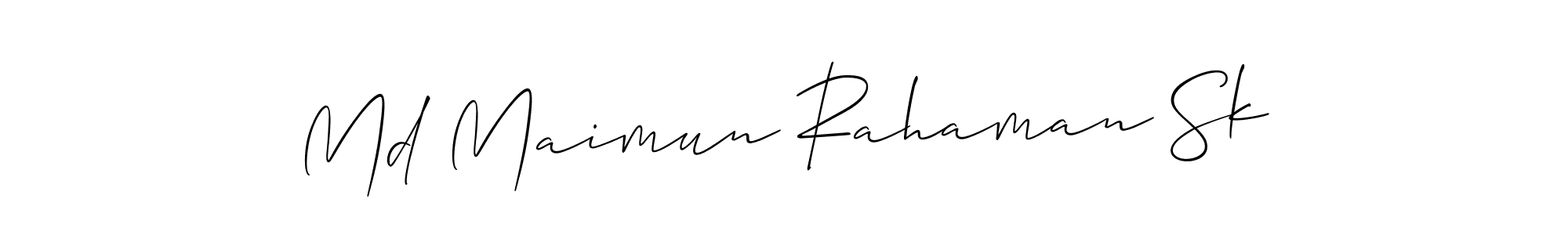 You can use this online signature creator to create a handwritten signature for the name Md Maimun Rahaman Sk. This is the best online autograph maker. Md Maimun Rahaman Sk signature style 2 images and pictures png