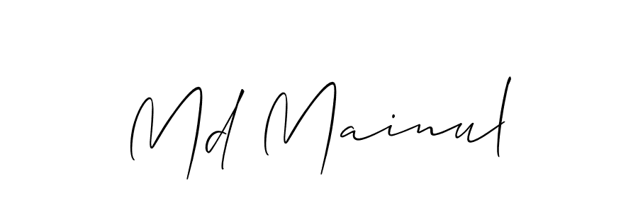 Make a beautiful signature design for name Md Mainul. Use this online signature maker to create a handwritten signature for free. Md Mainul signature style 2 images and pictures png