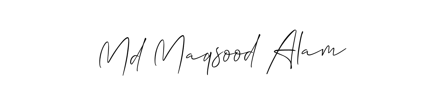 Best and Professional Signature Style for Md Maqsood Alam. Allison_Script Best Signature Style Collection. Md Maqsood Alam signature style 2 images and pictures png