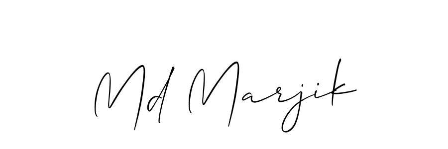 You can use this online signature creator to create a handwritten signature for the name Md Marjik. This is the best online autograph maker. Md Marjik signature style 2 images and pictures png