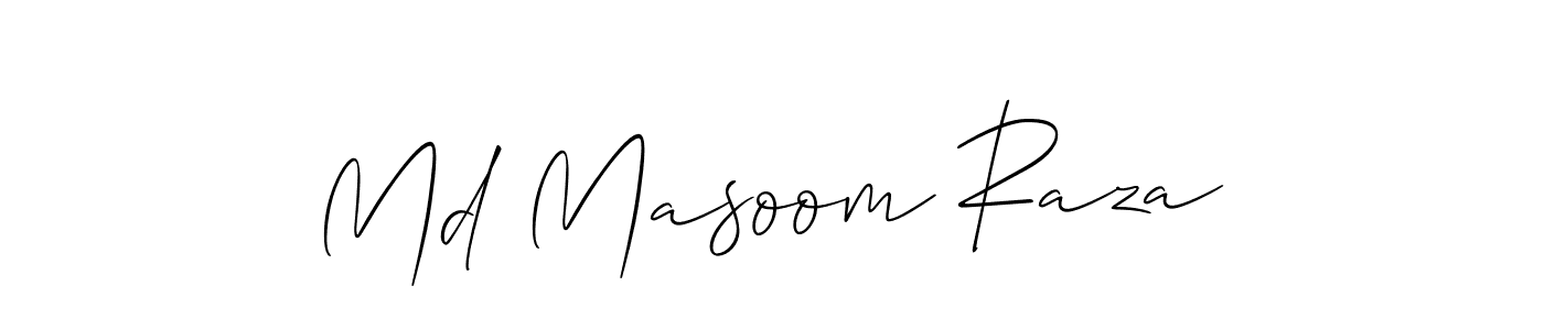 You can use this online signature creator to create a handwritten signature for the name Md Masoom Raza. This is the best online autograph maker. Md Masoom Raza signature style 2 images and pictures png