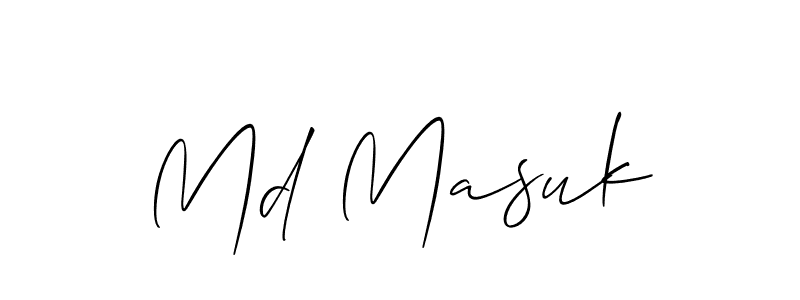 Once you've used our free online signature maker to create your best signature Allison_Script style, it's time to enjoy all of the benefits that Md Masuk name signing documents. Md Masuk signature style 2 images and pictures png