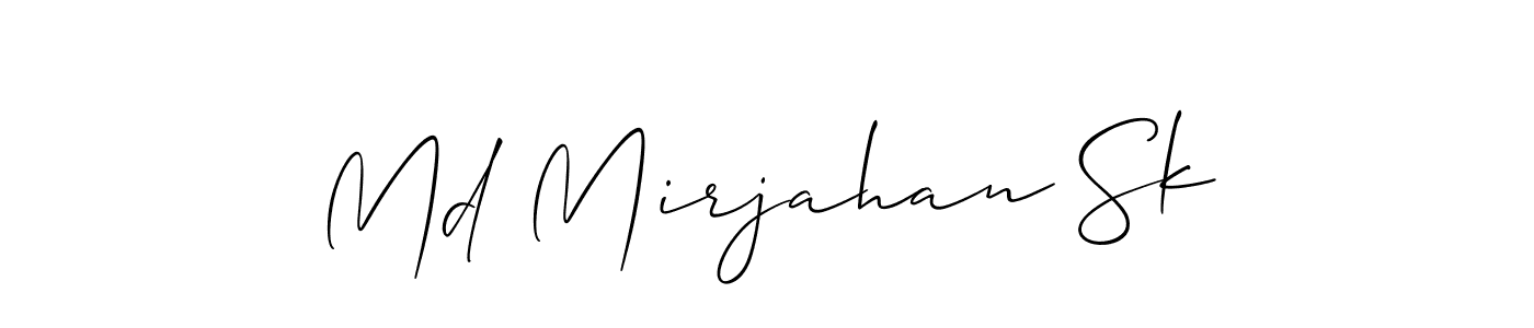 You can use this online signature creator to create a handwritten signature for the name Md Mirjahan Sk. This is the best online autograph maker. Md Mirjahan Sk signature style 2 images and pictures png