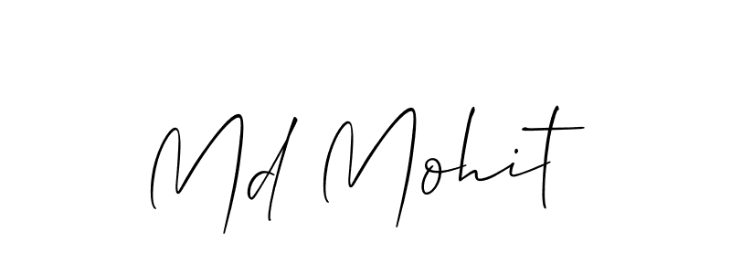 Once you've used our free online signature maker to create your best signature Allison_Script style, it's time to enjoy all of the benefits that Md Mohit name signing documents. Md Mohit signature style 2 images and pictures png