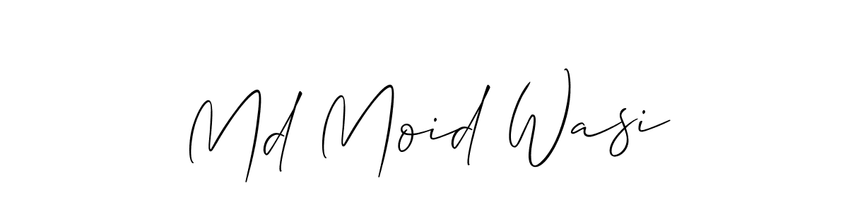 You can use this online signature creator to create a handwritten signature for the name Md Moid Wasi. This is the best online autograph maker. Md Moid Wasi signature style 2 images and pictures png