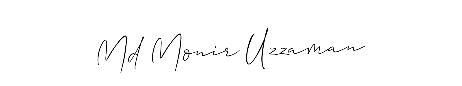 You can use this online signature creator to create a handwritten signature for the name Md Monir Uzzaman. This is the best online autograph maker. Md Monir Uzzaman signature style 2 images and pictures png