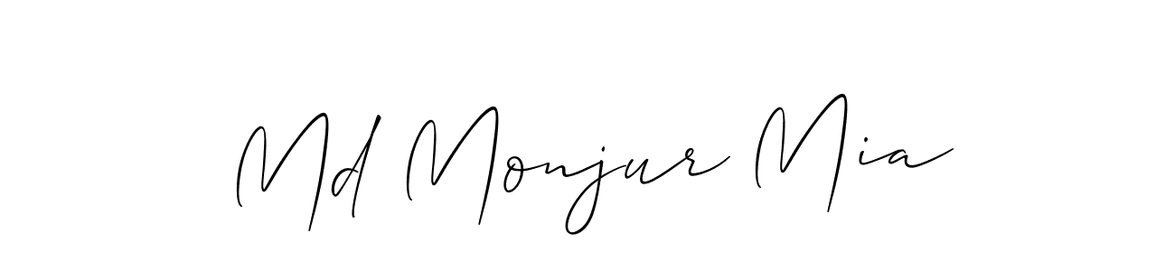 See photos of Md Monjur Mia official signature by Spectra . Check more albums & portfolios. Read reviews & check more about Allison_Script font. Md Monjur Mia signature style 2 images and pictures png
