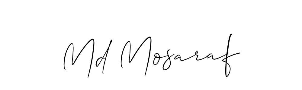 Best and Professional Signature Style for Md Mosaraf. Allison_Script Best Signature Style Collection. Md Mosaraf signature style 2 images and pictures png