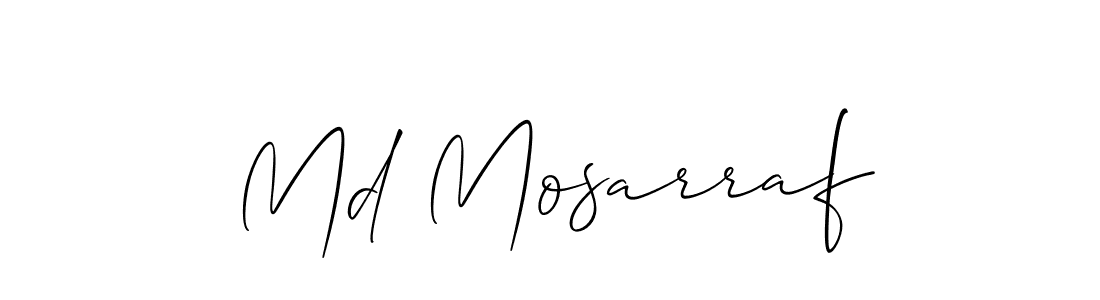 Once you've used our free online signature maker to create your best signature Allison_Script style, it's time to enjoy all of the benefits that Md Mosarraf name signing documents. Md Mosarraf signature style 2 images and pictures png