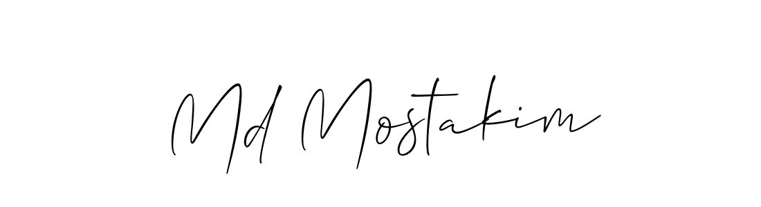 Make a beautiful signature design for name Md Mostakim. Use this online signature maker to create a handwritten signature for free. Md Mostakim signature style 2 images and pictures png