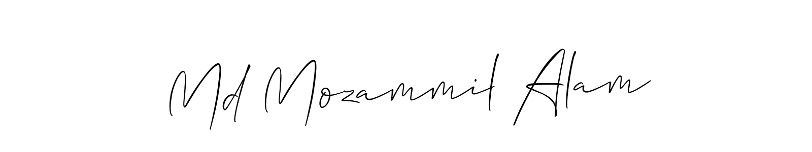 See photos of Md Mozammil Alam official signature by Spectra . Check more albums & portfolios. Read reviews & check more about Allison_Script font. Md Mozammil Alam signature style 2 images and pictures png