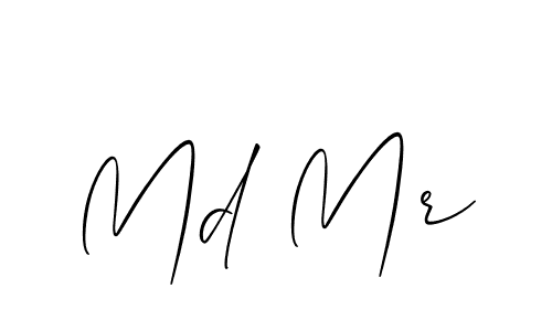 Make a beautiful signature design for name Md Mr. Use this online signature maker to create a handwritten signature for free. Md Mr signature style 2 images and pictures png