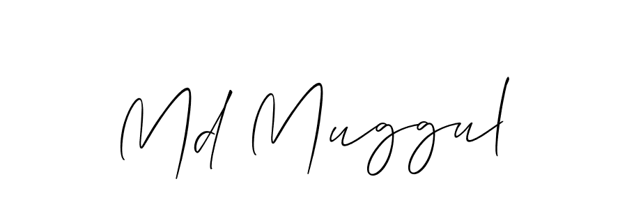 Also You can easily find your signature by using the search form. We will create Md Muggul name handwritten signature images for you free of cost using Allison_Script sign style. Md Muggul signature style 2 images and pictures png