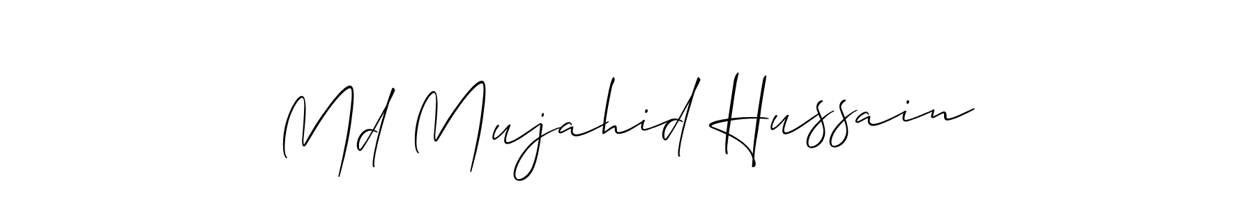 Here are the top 10 professional signature styles for the name Md Mujahid Hussain. These are the best autograph styles you can use for your name. Md Mujahid Hussain signature style 2 images and pictures png