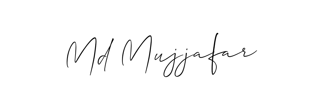 Similarly Allison_Script is the best handwritten signature design. Signature creator online .You can use it as an online autograph creator for name Md Mujjafar. Md Mujjafar signature style 2 images and pictures png