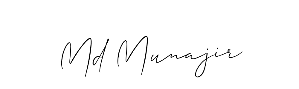 You can use this online signature creator to create a handwritten signature for the name Md Munajir. This is the best online autograph maker. Md Munajir signature style 2 images and pictures png