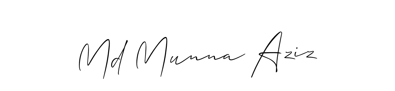 You can use this online signature creator to create a handwritten signature for the name Md Munna Aziz. This is the best online autograph maker. Md Munna Aziz signature style 2 images and pictures png