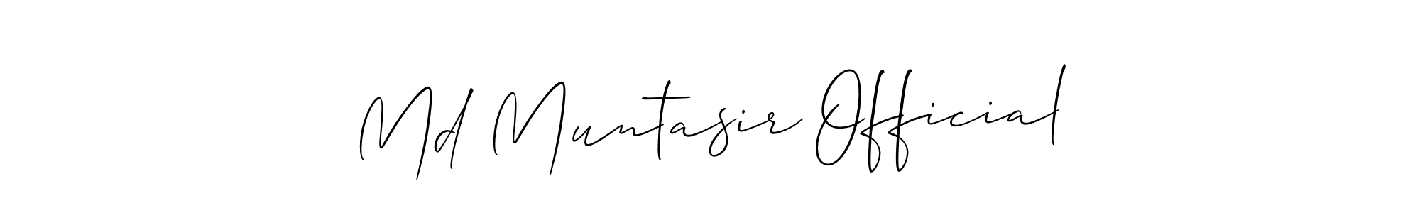 Here are the top 10 professional signature styles for the name Md Muntasir Official. These are the best autograph styles you can use for your name. Md Muntasir Official signature style 2 images and pictures png