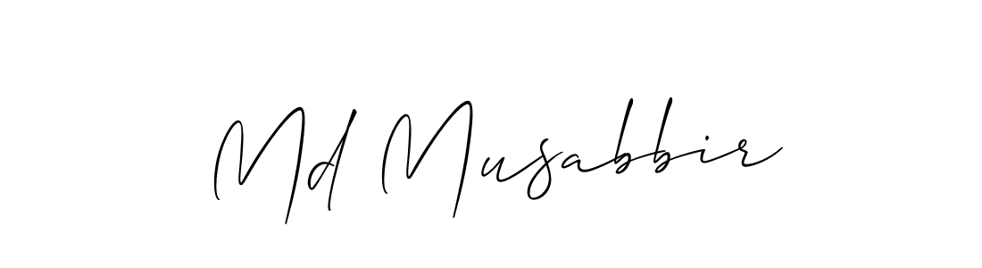 Make a short Md Musabbir signature style. Manage your documents anywhere anytime using Allison_Script. Create and add eSignatures, submit forms, share and send files easily. Md Musabbir signature style 2 images and pictures png