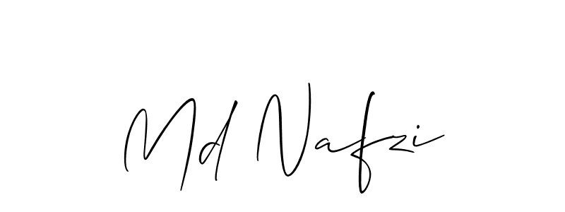 You should practise on your own different ways (Allison_Script) to write your name (Md Nafzi) in signature. don't let someone else do it for you. Md Nafzi signature style 2 images and pictures png