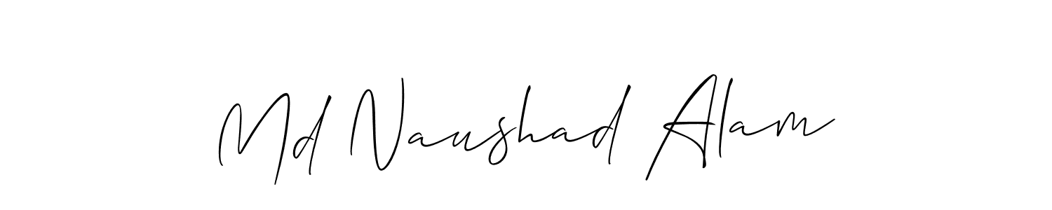 Once you've used our free online signature maker to create your best signature Allison_Script style, it's time to enjoy all of the benefits that Md Naushad Alam name signing documents. Md Naushad Alam signature style 2 images and pictures png