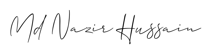 Discover the perfect balance of readability and style for Md Nazir Hussain with Allison_Script font. Create your dream signature today. Md Nazir Hussain signature style 2 images and pictures png
