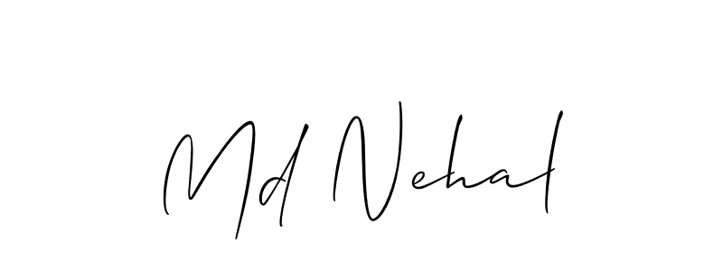 Once you've used our free online signature maker to create your best signature Allison_Script style, it's time to enjoy all of the benefits that Md Nehal name signing documents. Md Nehal signature style 2 images and pictures png