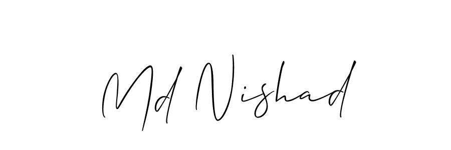 Here are the top 10 professional signature styles for the name Md Nishad. These are the best autograph styles you can use for your name. Md Nishad signature style 2 images and pictures png